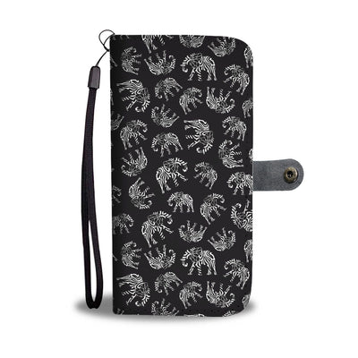 Elephant Tribal Wallet Phone Case