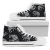 Elephant Tribal Women High Top Shoes