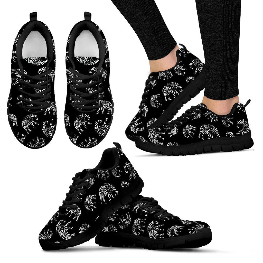 Elephant Tribal Women Sneakers