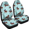 Equestrian Horse Riding. Universal Fit Car Seat Covers