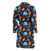 Eskimo Pattern Print Design 02 Men Bathrobe-JORJUNE.COM