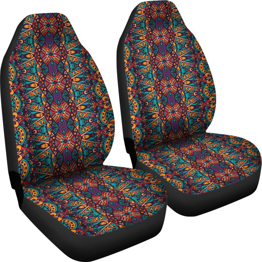 Ethnic Style Print Pattern Universal Fit Car Seat Covers