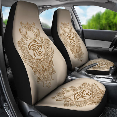Eye of Horus Mandala Style Universal Fit Car Seat Covers