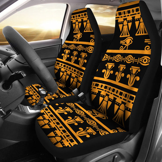 Eye of Horus Tribal Egypt Pattern Universal Fit Car Seat Covers