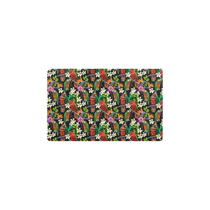 Parrot Design Print Kitchen Mat