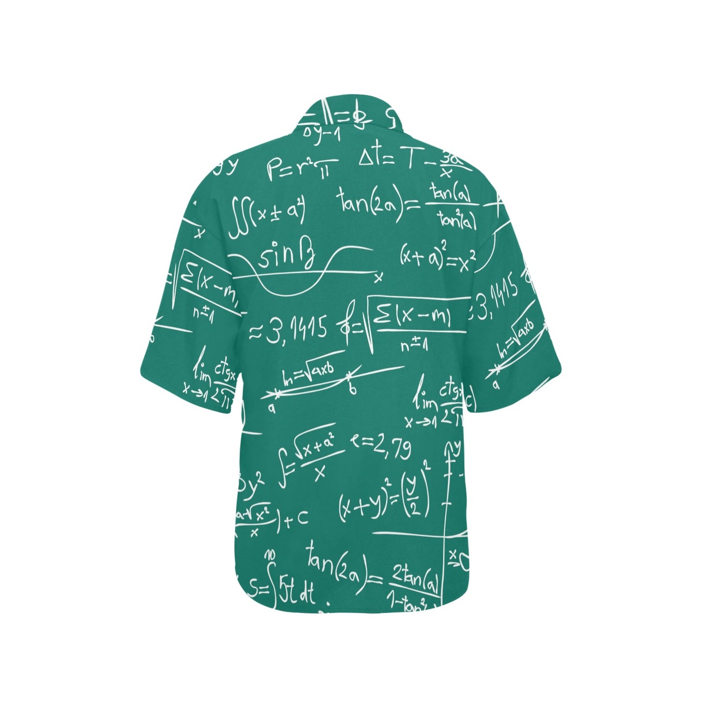 Math Pattern Print Design 01 Women's Hawaiian Shirt