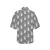 Buddha Pattern Print Design 05 Women's Hawaiian Shirt