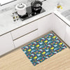 Scuba With Sharks Print Design LKS303 Kitchen Mat