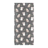 Rabbit Print Design LKS402 Beach Towel 32" x 71"