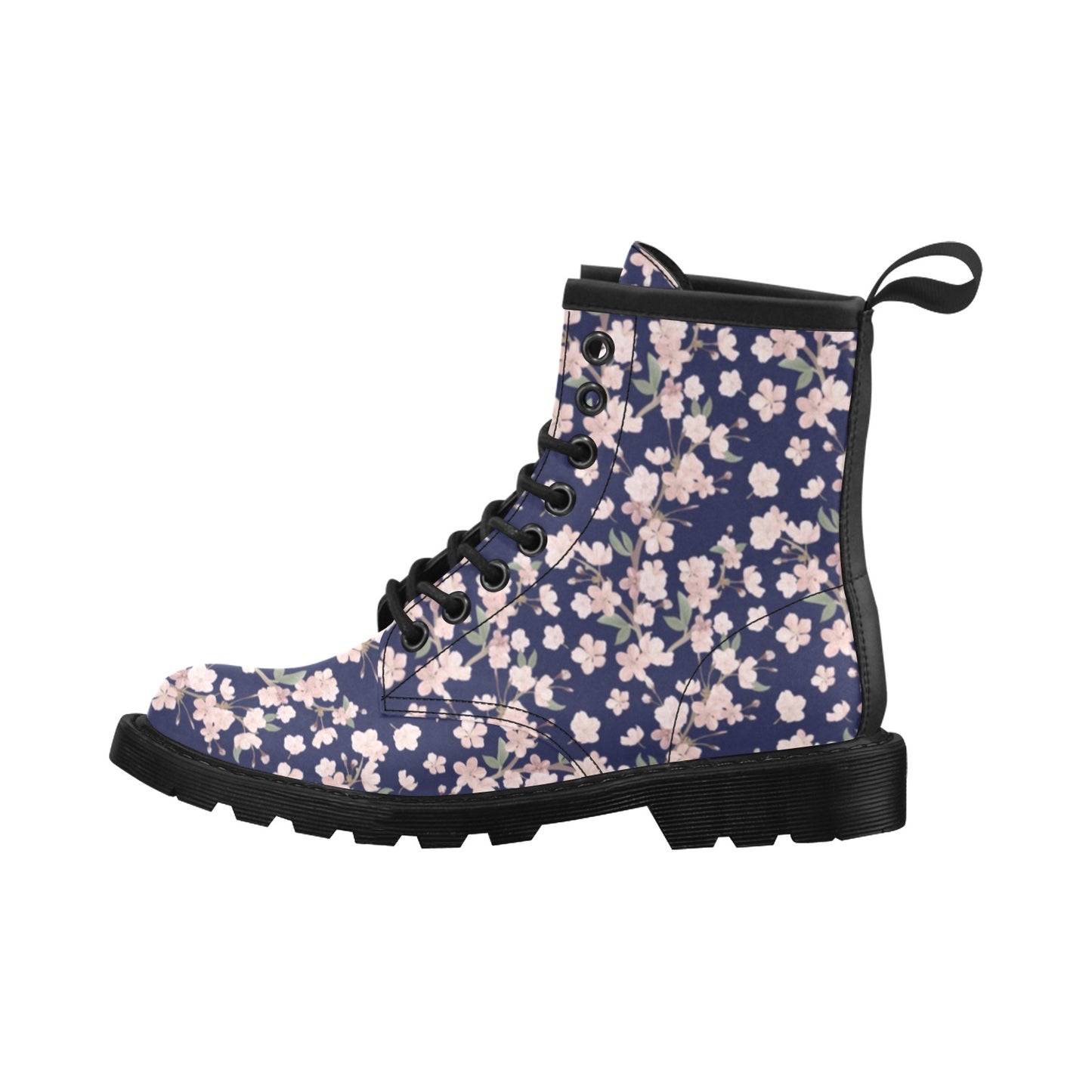Sakura Print Design LKS301 Women's Boots