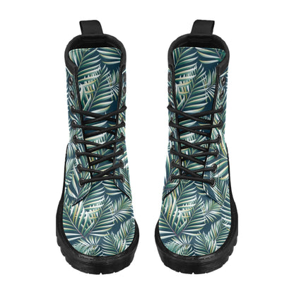Sun Spot Tropical Palm Leaves hower Curtain Women's Boots
