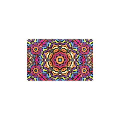 Kaleidoscope Pattern Print Design 01 Kitchen Mat