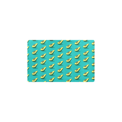 Avocado Pattern Print Design 03 Kitchen Mat