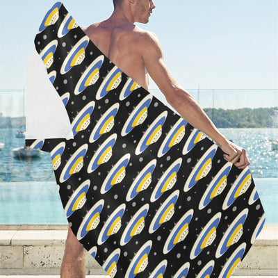 UFO Print Design LKS303 Beach Towel 32" x 71"