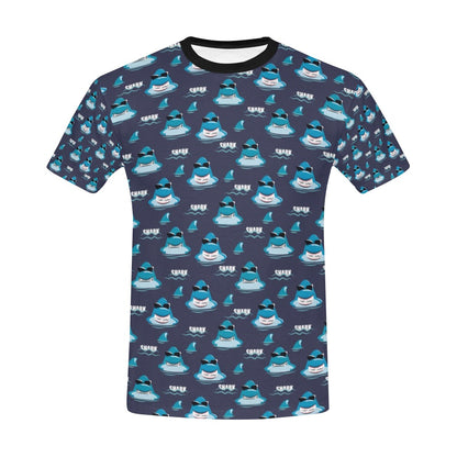 Shark Print Design LKS309 Men's All Over Print T-shirt