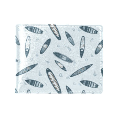 Surfboard Print Design LKS306 Men's ID Card Wallet
