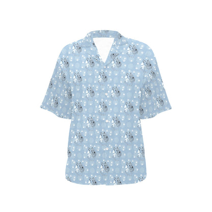 Scottish Terriers Print Design LKS308 Women's Hawaiian Shirt