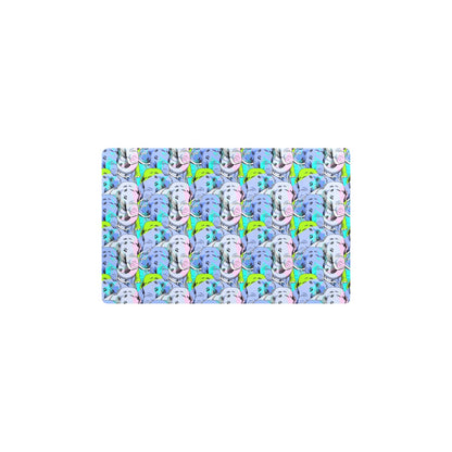 Elephant Art color Print Pattern Kitchen Mat