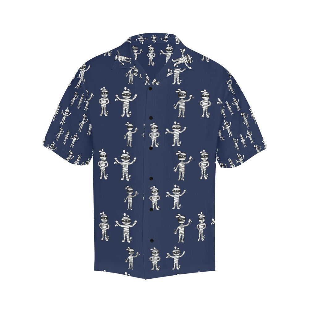 Mummy Print Design LKS306 Men's Hawaiian Shirt