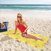 Honey Bee Print Design LKS303 Beach Towel 32" x 71"