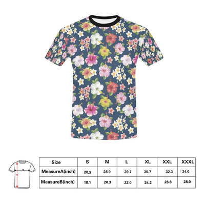 Hibiscus Sweet Print Design LKS304 Men's All Over Print T-shirt