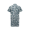 Surf Wave Pattern Print Men's Romper