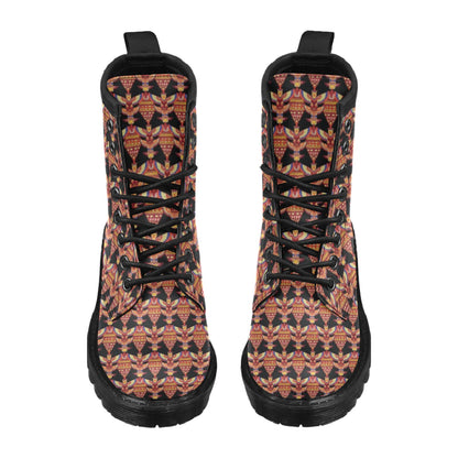 Totem Pole Print Women's Boots