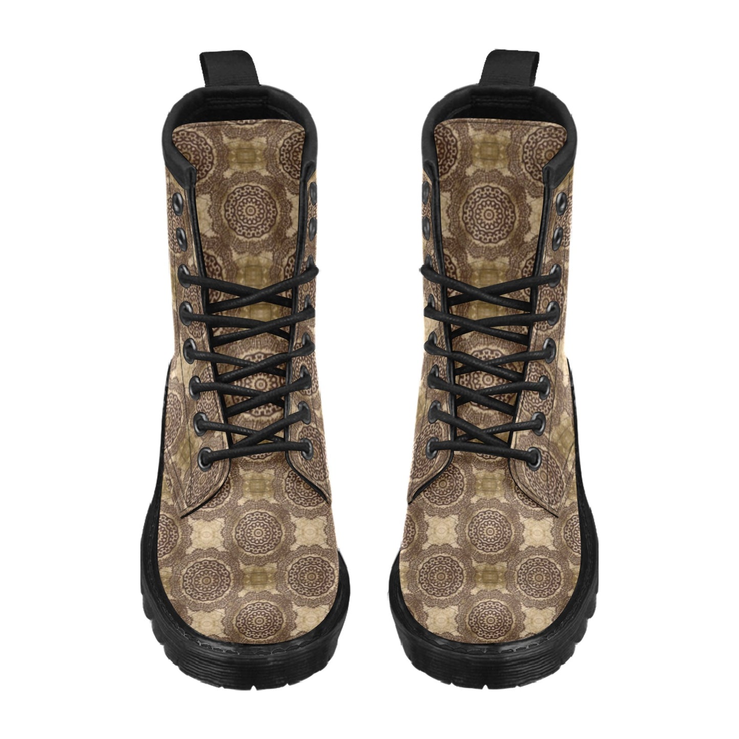 Ancient Greek Symbol Print Design LKS309 Women's Boots
