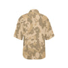 ACU Digital Desert Camouflage Women's Hawaiian Shirt