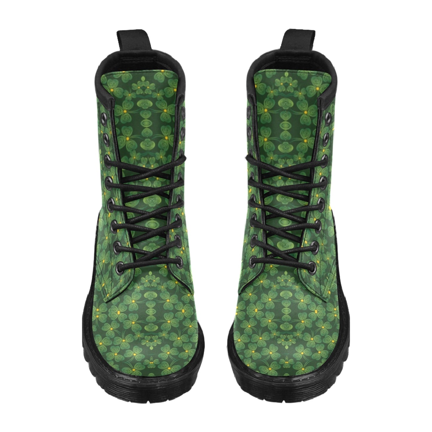 Shamrock Pattern Women's Boots