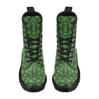 Shamrock Pattern Women's Boots