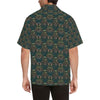 Sun Moon Print Design LKS307 Men's Hawaiian Shirt