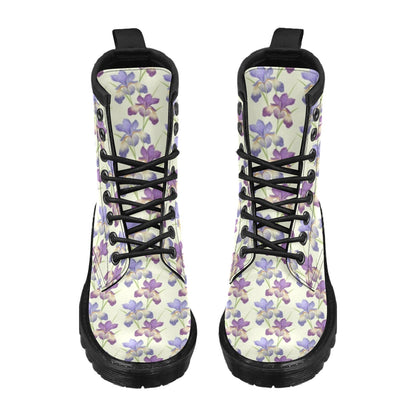 Iris Pattern Print Design IR08 Women's Boots