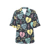 Music note Pattern Print Design A03 Women's Hawaiian Shirt