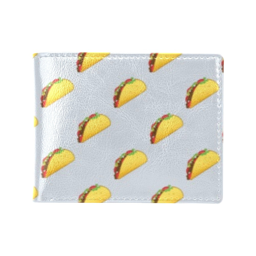Taco Print Design LKS304 Men's ID Card Wallet