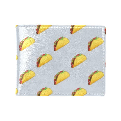 Taco Print Design LKS304 Men's ID Card Wallet