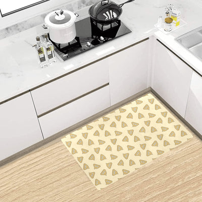 Poop Emoji Pattern Print Design A02 Kitchen Mat