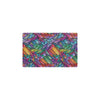 Feather Multicolor Design Print Kitchen Mat