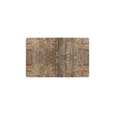 Camouflage Realtree Pattern Print Design 01 Kitchen Mat