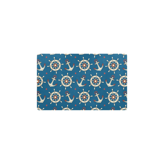 Anchor Pattern Print Design 02 Kitchen Mat
