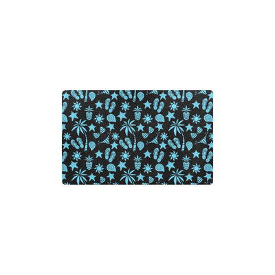 Beach Scene Pattern Print Design 03 Kitchen Mat