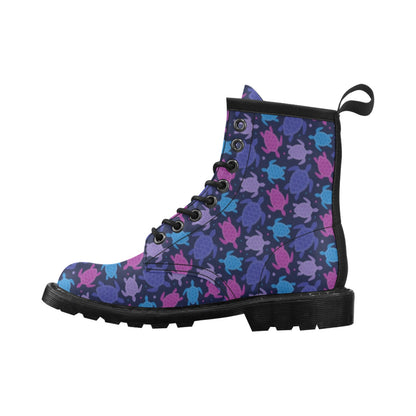 Sea Turtle Print Design LKS309 Women's Boots