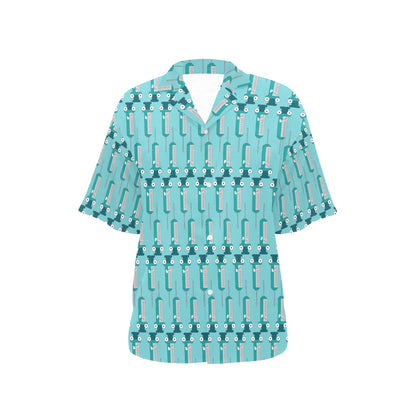 Phlebotomist Concept Design Women's Hawaiian Shirt
