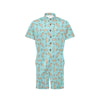 Angel Wings Pattern Print Design 03 Men's Romper