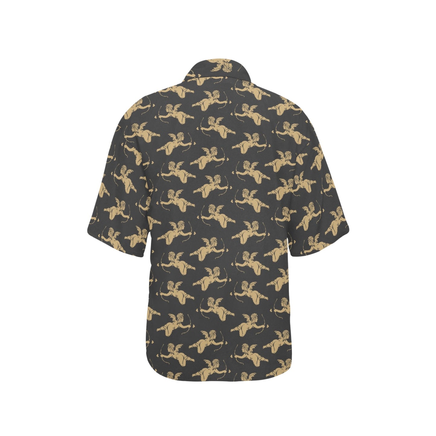 Cupid Pattern Print Design 02 Women's Hawaiian Shirt