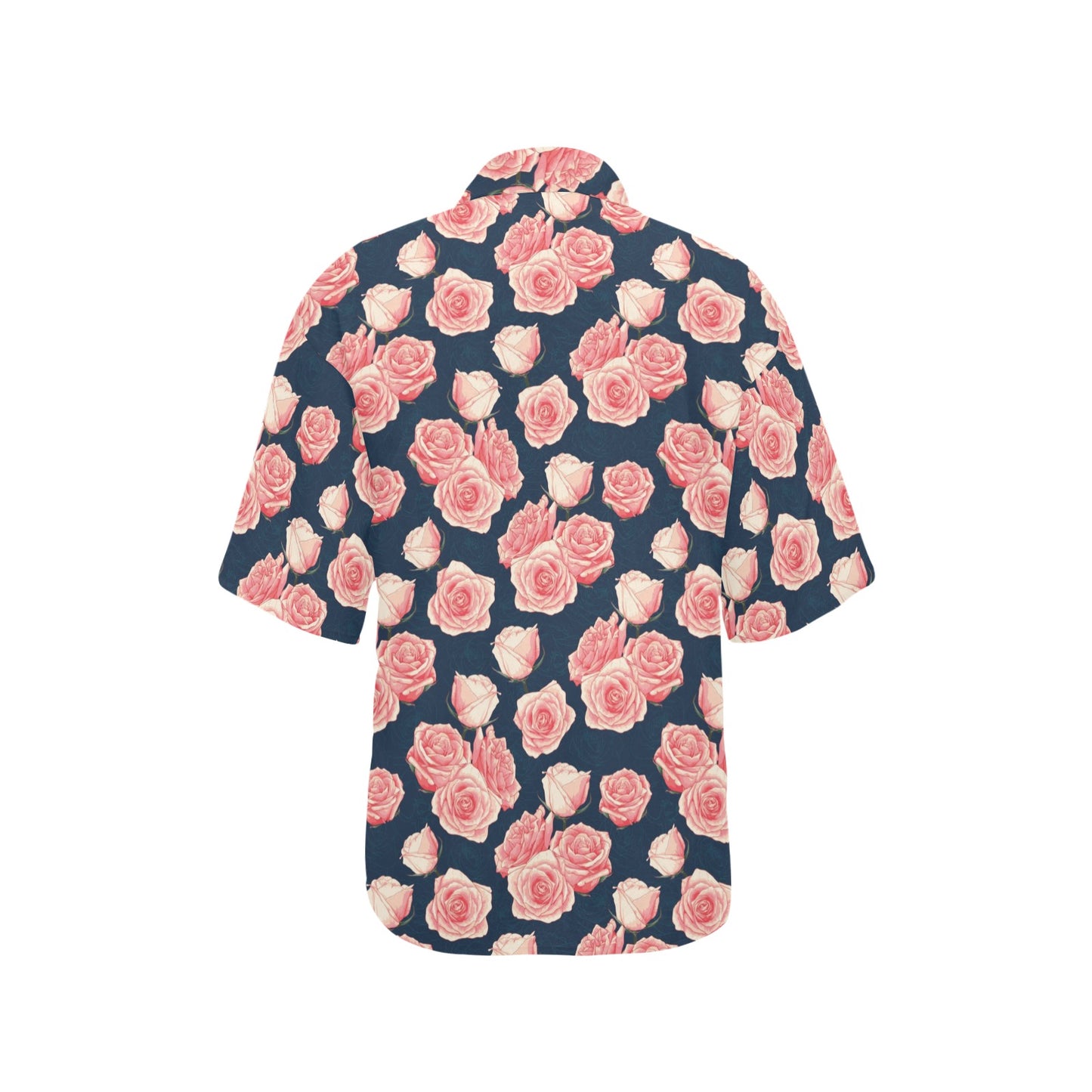 Rose Pattern Print Design A03 Women's Hawaiian Shirt