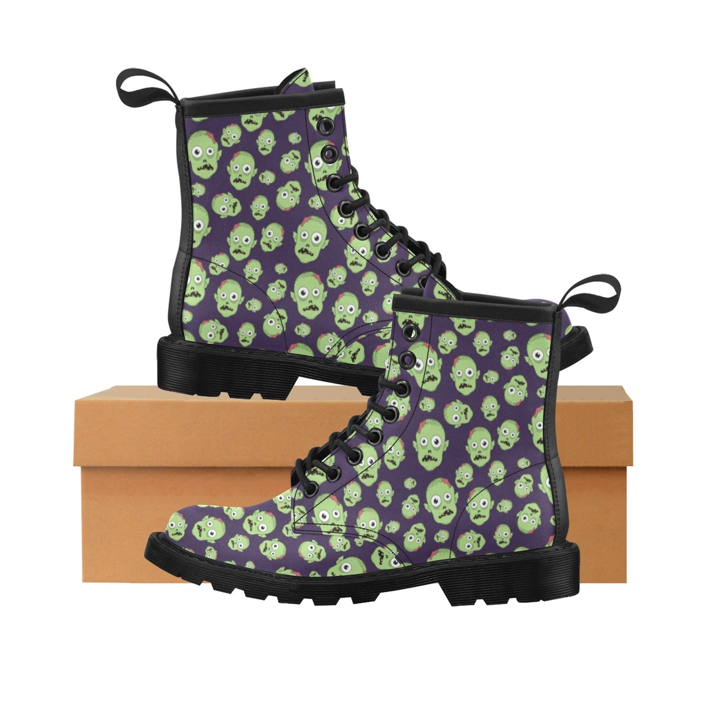 Zombie Print Design LKS303 Women's Boots