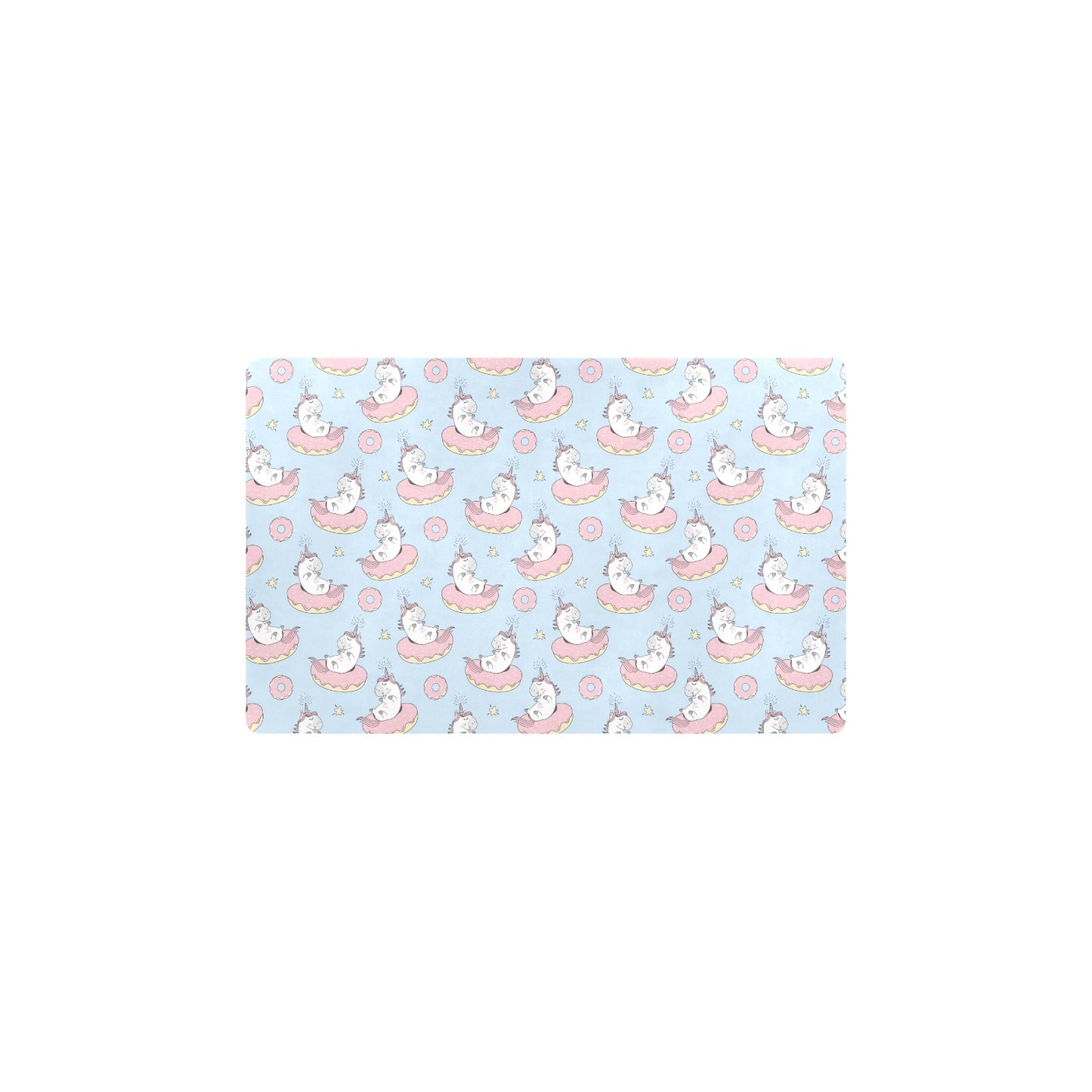 Unicorn Print Design LKS303 Kitchen Mat