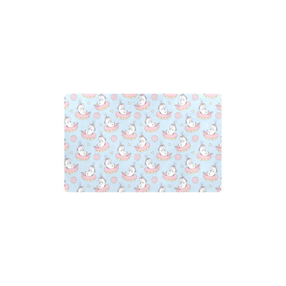 Unicorn Print Design LKS303 Kitchen Mat