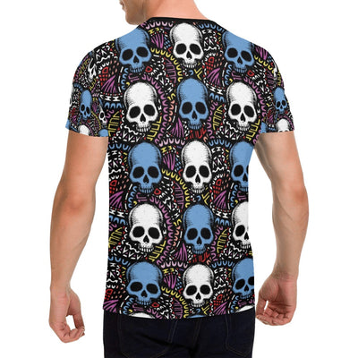 Skull Print Design LKS305 Men's All Over Print T-shirt